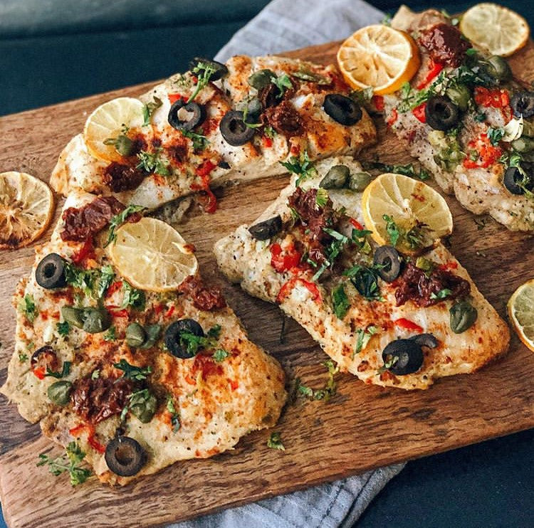Mediterranean Inspired Tilapia