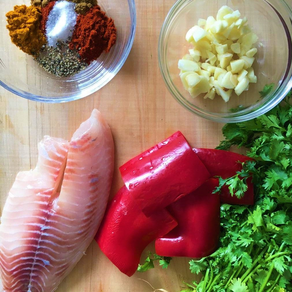 Sweet and Spicy Tilapia